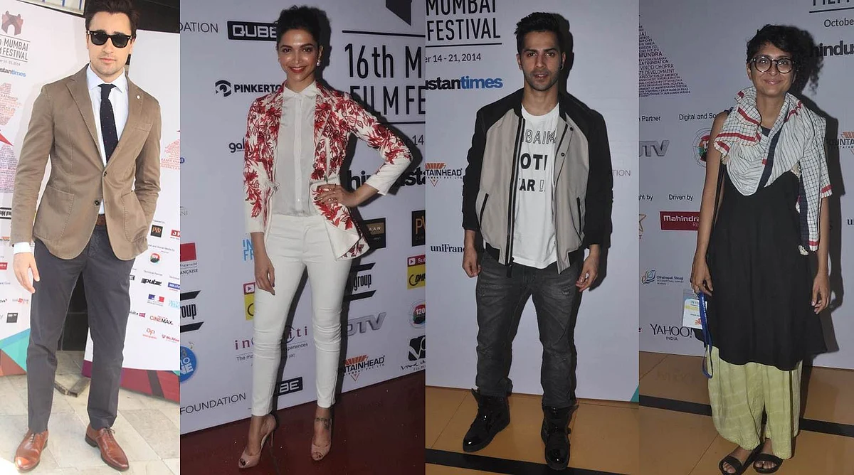 Imran Khan, Deepika Padukone, Varun Dhawan and Kiran Rao at 16th Mumbai Film Festival Day 2…