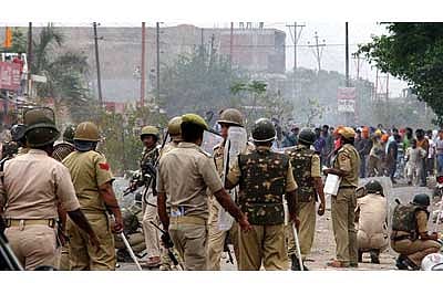 Tribal youth dies in police firing on mob