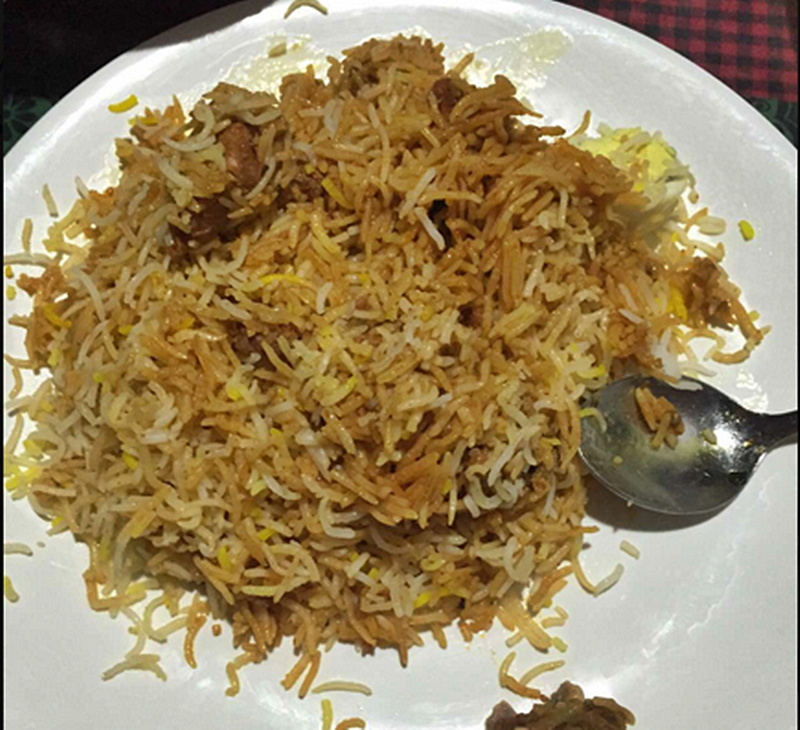 Delicious Biryani at Shah Ghouse Picture Credits: Zomato