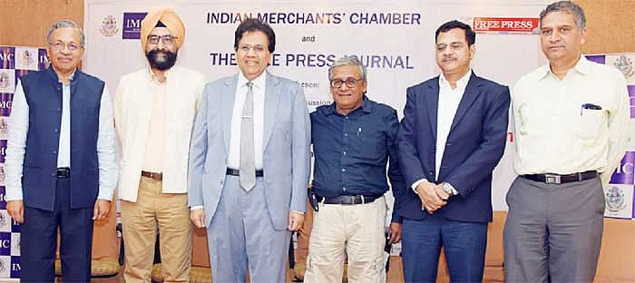 (From left to right: T Nanda Kumar, R S Sodhi, Dilip Piramal, R N Bhaskar, Mahesh Pathak and Madan Sabnavis)