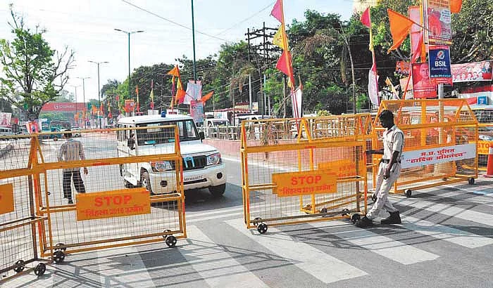 Chaos prevail on Ujjain city roads due to ill-prepared traffic plan
