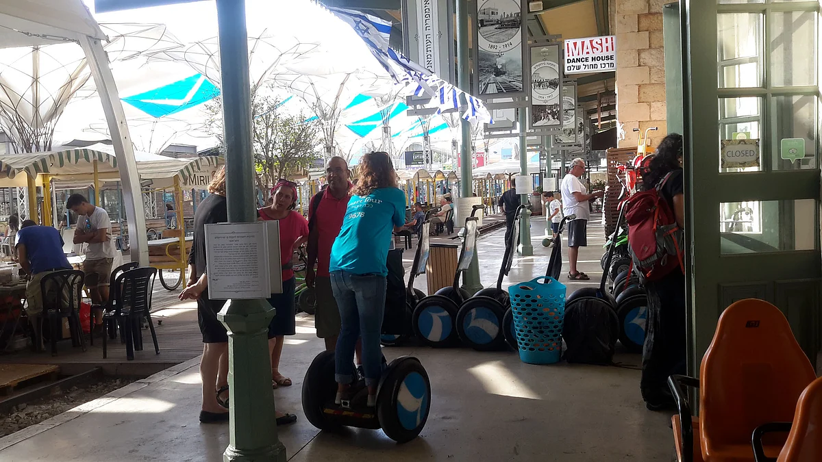 <strong>Smart Tour Segway at old Jerusalem rail station</strong>