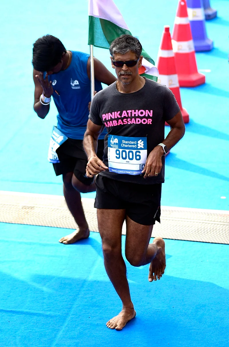 Ironman Milind Soman