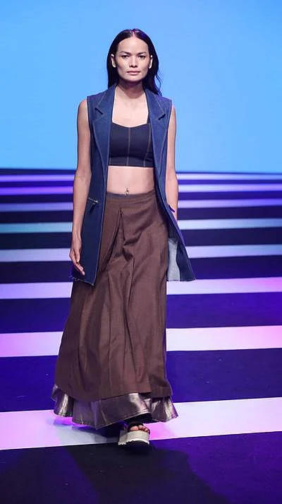 Anjali Lama at #TagFree at LFW SR 17