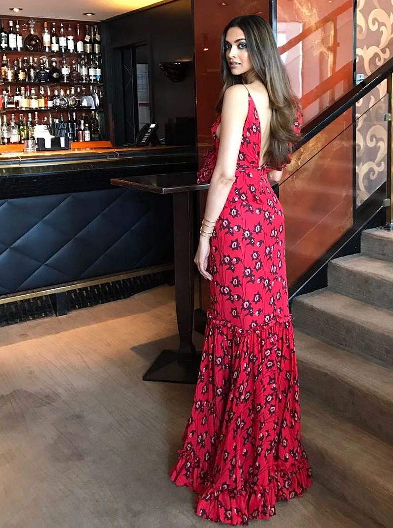 Cannes day 1: Deepika Padukone stuns in a flawless Marchesca gown. In pics