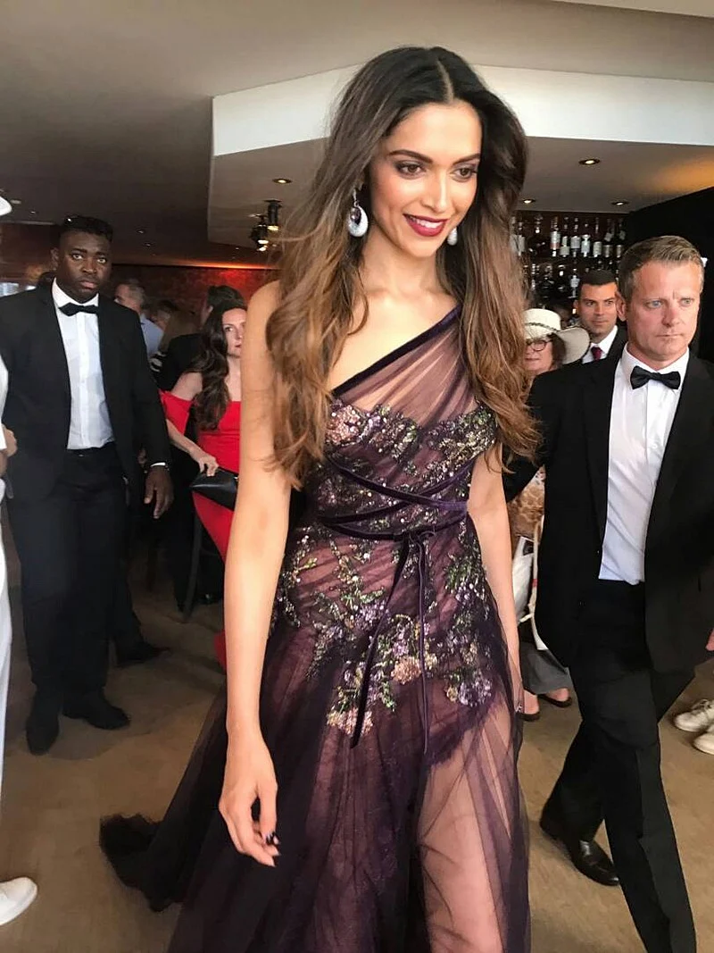 Cannes day 1: Deepika Padukone stuns in a flawless Marchesca gown. In pics