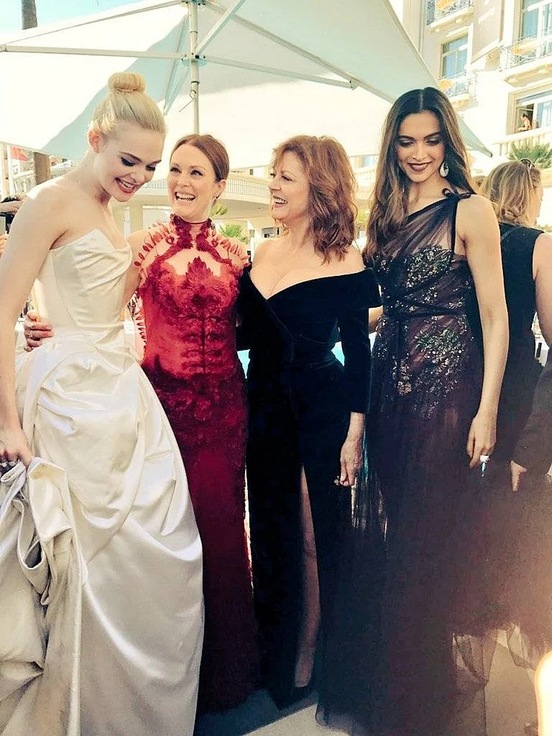Cannes day 1: Deepika Padukone stuns in a flawless Marchesca gown. In pics