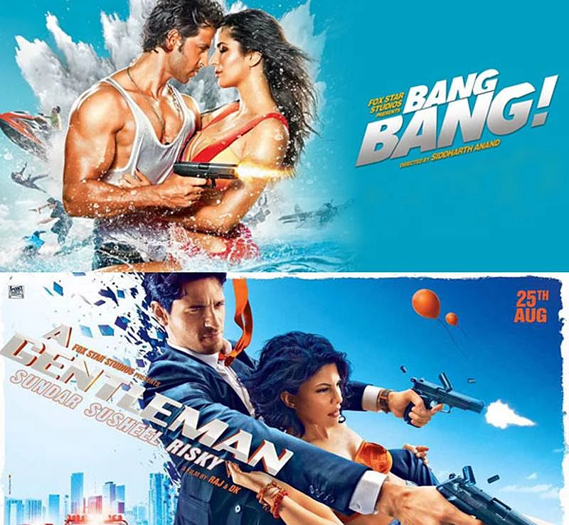 A Gentleman Sidharth Jacqueline New Posters Remind Us Of Bang Bang