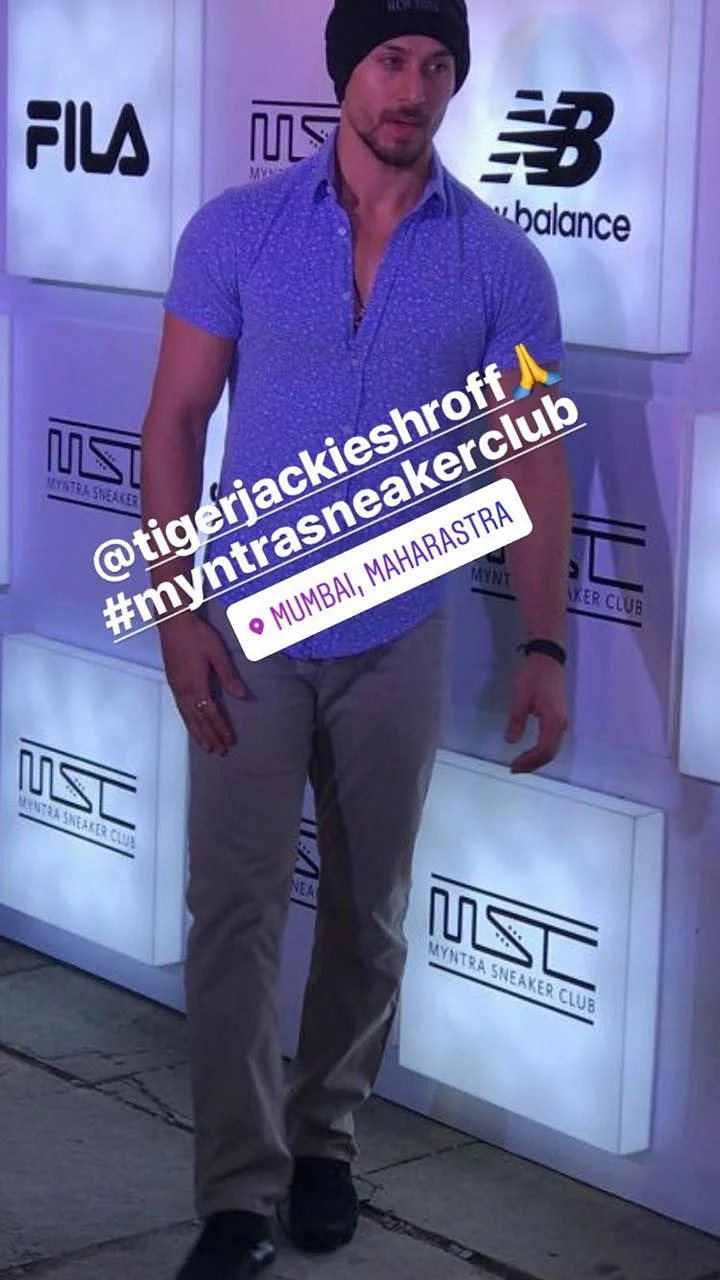 In Pictures: Tiger Shroff, Disha Patani and other B-town celebs dazzle at online shopping website event