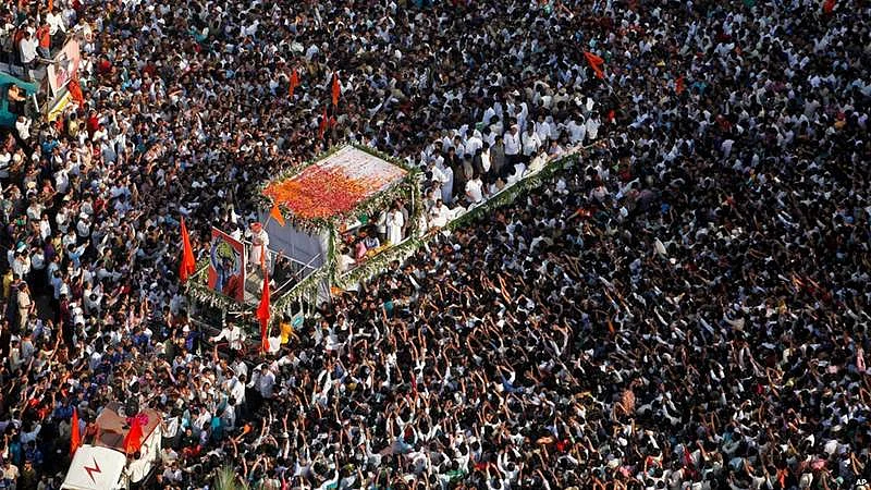 Bal Thackeray death anniversary: Remembering the Sena leader’s funeral that brought the city to a halt