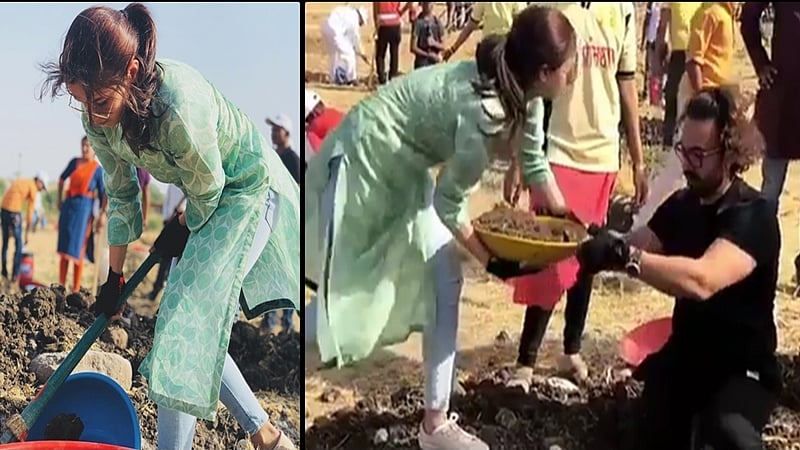 Voluntary action and shram daan image