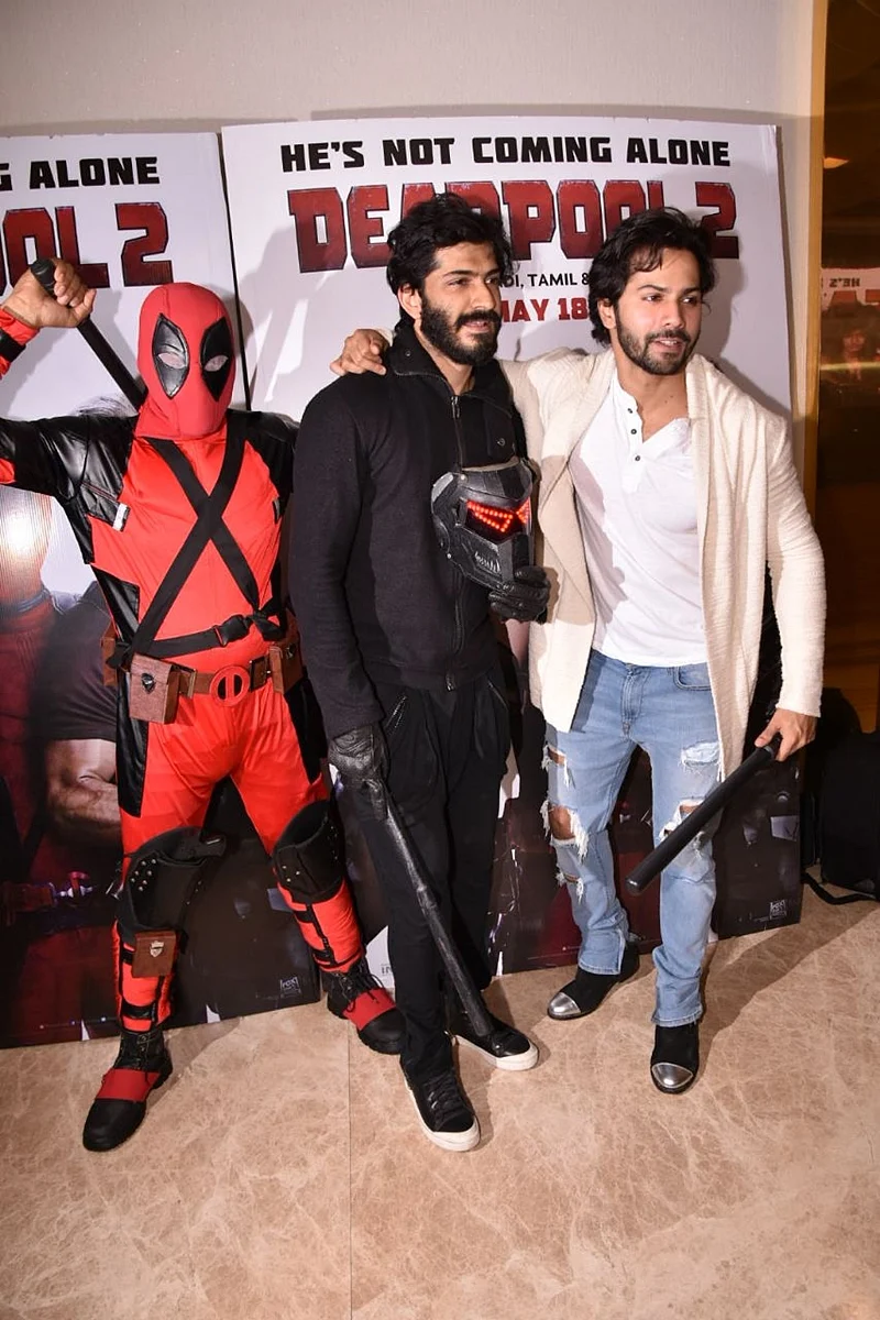Varun Dhawan attends ‘Deadpool 2’ screening with his alleged girlfriend Natasha Dalal; check out pics