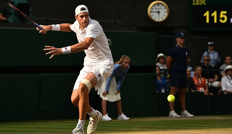 Wimbledon 2018 men’s semi-final highlights: Anderson beats Isner in marathon, Nadal struggling against Djokovic