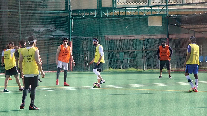 Basking in ‘Sanju’ glory, Ranbir Kapoor enjoys football with cousins Armaan, Aadar Jain; sporty pics