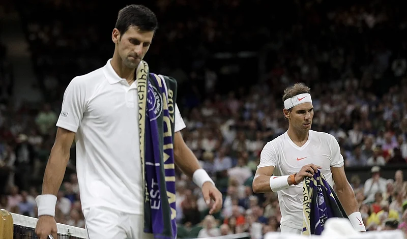 Wimbledon 2018 men’s semi-final highlights: Anderson beats Isner in marathon, Nadal struggling against Djokovic