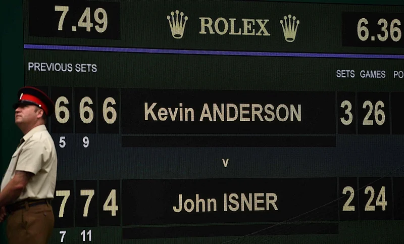 Wimbledon 2018 men’s semi-final highlights: Anderson beats Isner in marathon, Nadal struggling against Djokovic