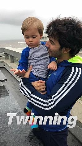Varun Dhawan twinning with Karan Johar’s son Yash is too cute for words; see pic