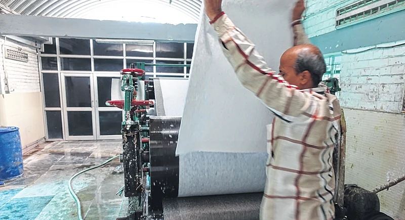 Airport Authority of India gives back to community by recycling paper