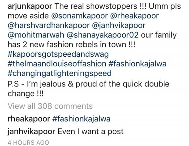 Arjun Kapoor posts picture of ‘real showstopper’ and it’s not Janhvi Kapoor; find out