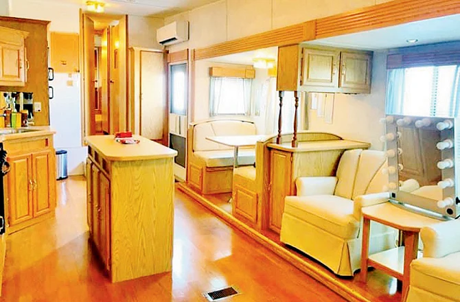 Salman Khan’s luxurious vanity van is a dream of every actor; check out inside pictures