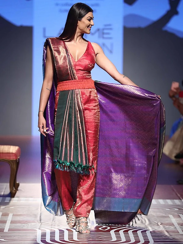 Traditional with a twist! 6 designer ways to re-style, re-use, re-vamp silk sarees