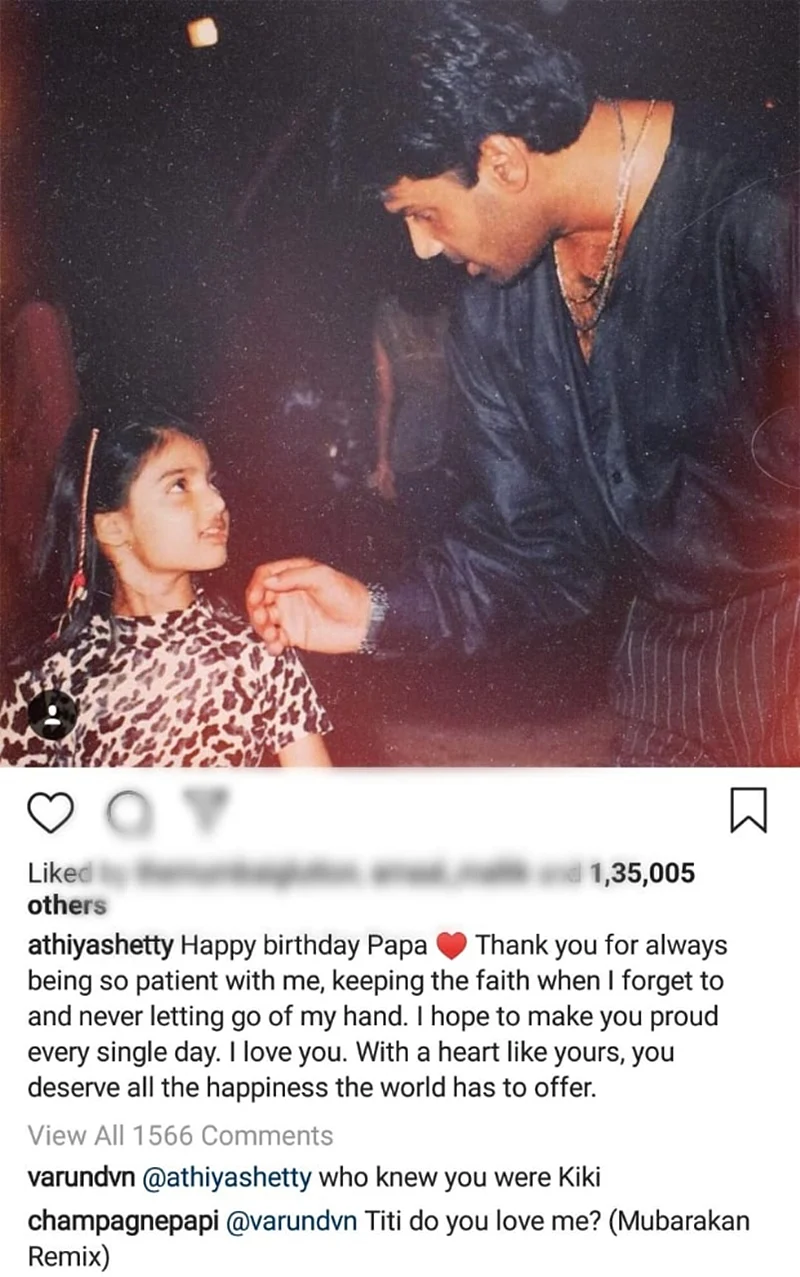 Canadian rapper Drake calls Suniel Shetty ‘Legend’ but Varun Dhawan wonders if Athiya is the real ‘KIKI’