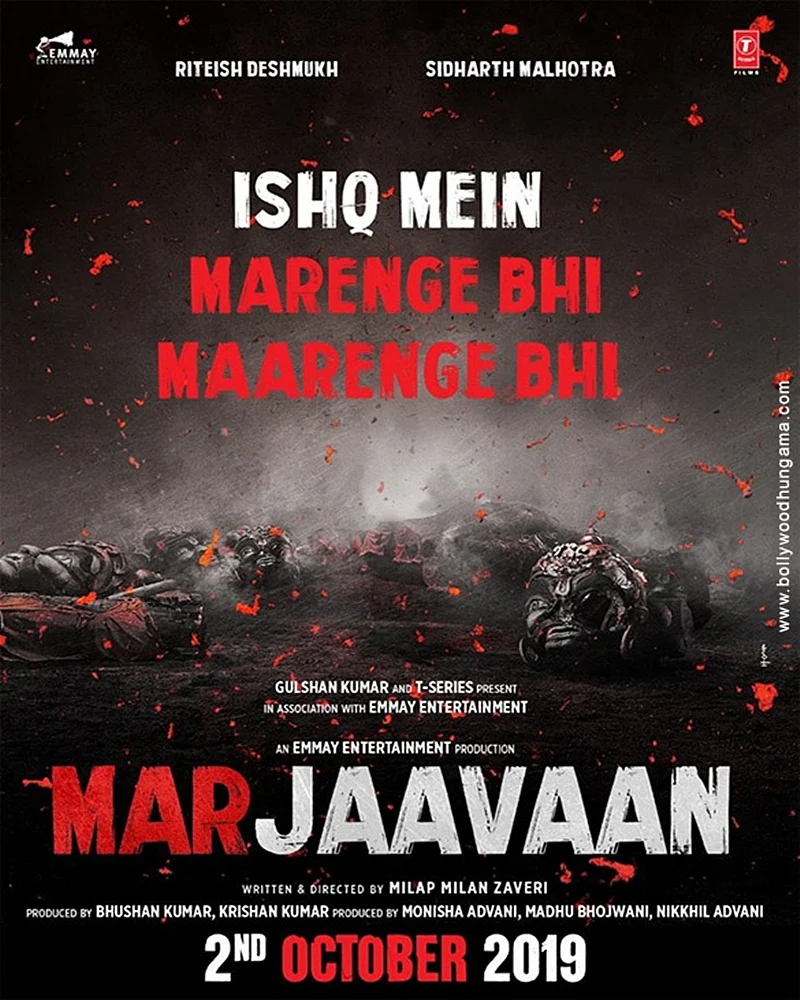 Sidharth Malhotra, Riteish Deshmukh, Tara Sutaria starrer titled ‘MARJAAVAAN’