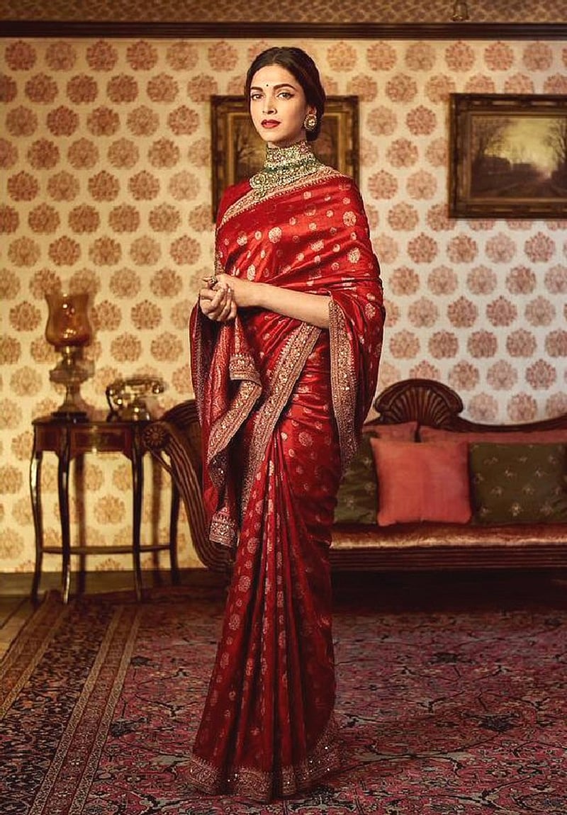 deepika wedding saree