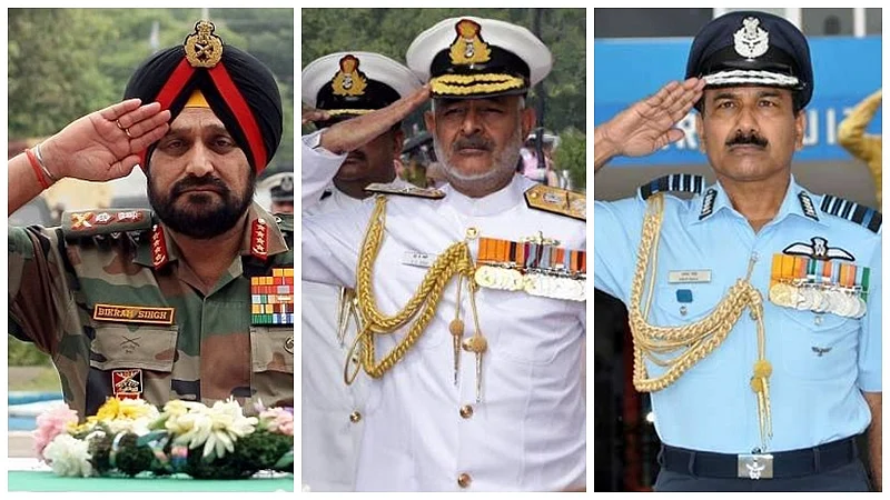 indian army navy air force images