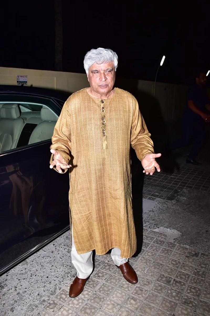 Javed Akhtar at Kedarnath special screening in Mumbai. /Photo by Viral Bhayani