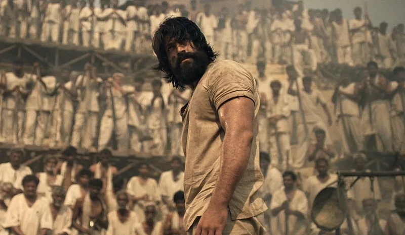 A still from KGF