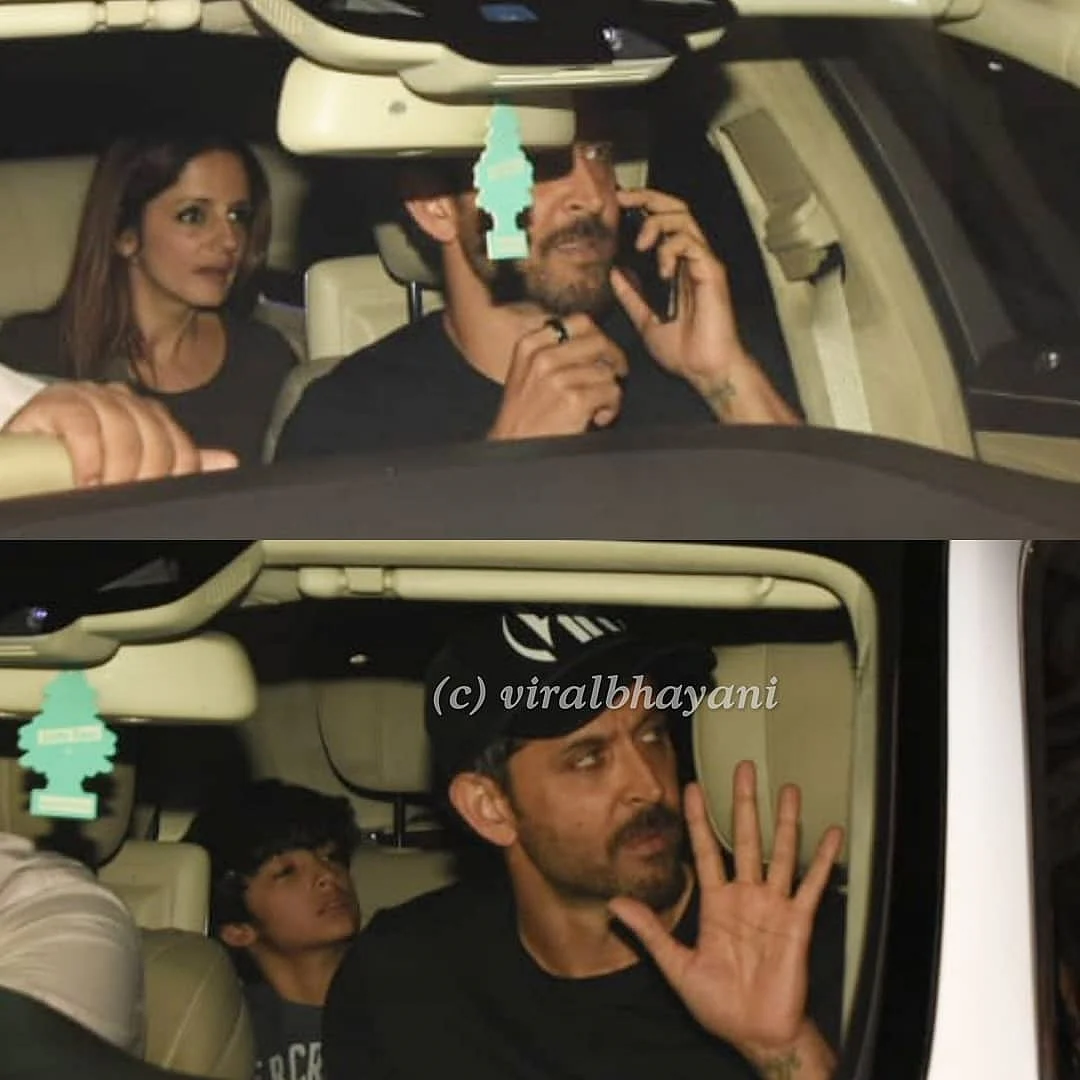 In Pics: Hrithik Roshan, Sussanne Khan, Salim Khan attend ‘Simmba’ special screening