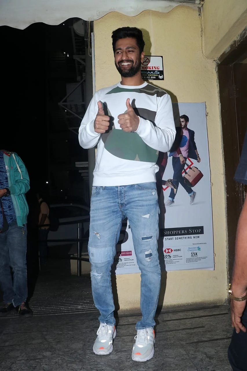 Spotted! Vicky Kaushal’s alleged girlfriend Harleen Sethi attends ‘Uri’ special screening