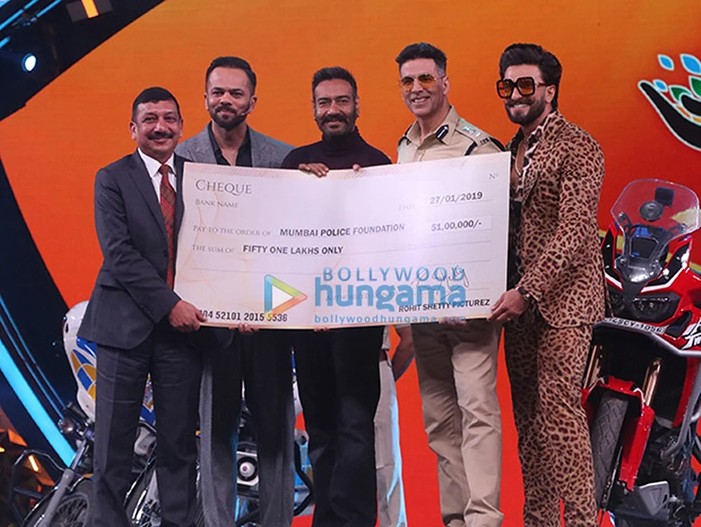 Umang 2019: Rohit Shetty donates Rs 51 lakh to Mumbai Police welfare