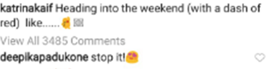 Stop it! Deepika Padukone can’t get enough of Katrina Kaif’s hotness