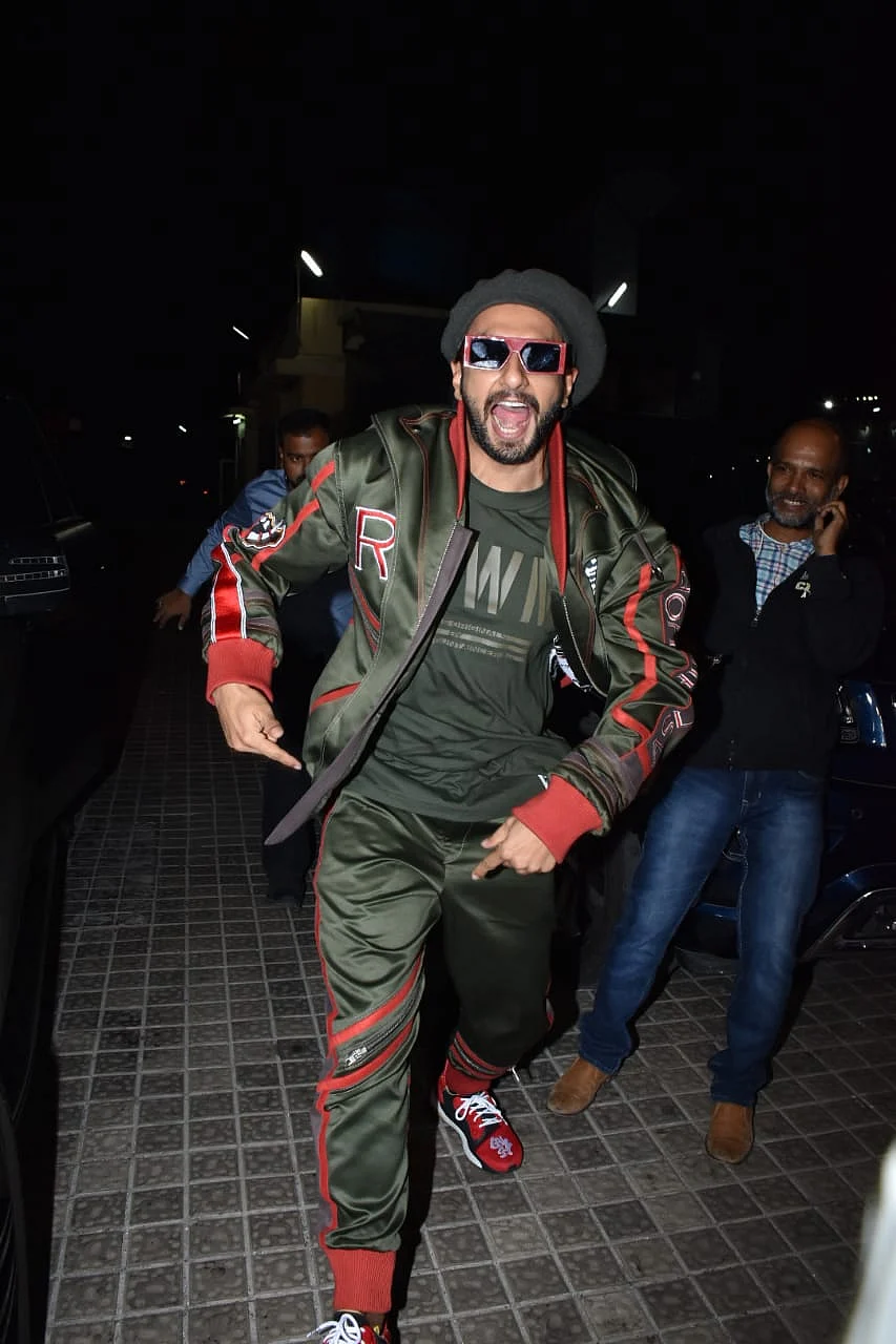 Ranveer Singh, Pic courtesy: Viral Bhayani