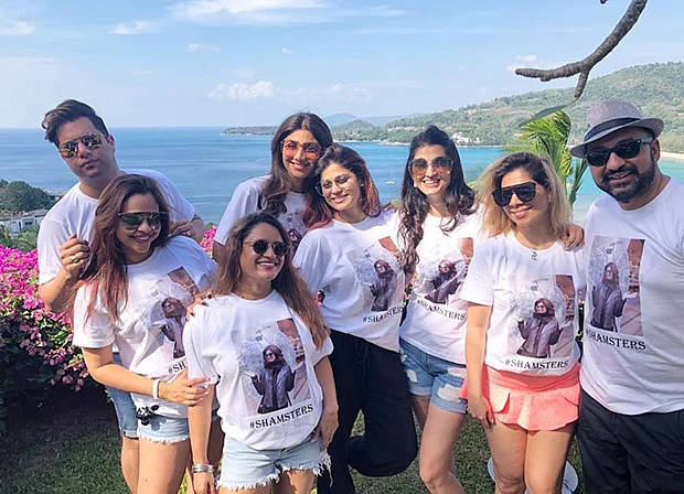 See Pics: Shamita Shetty kicks off her birthday in Phuket with friends and family