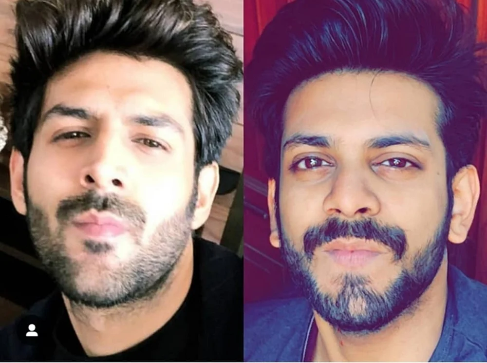 In Pics: Kartik Aaryan fans are recreating his signature style and he is loving it