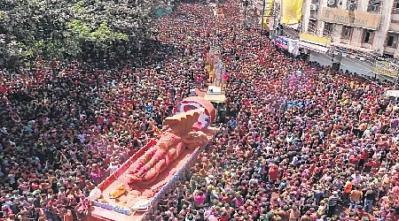 Rang Panchami: City awash with colours