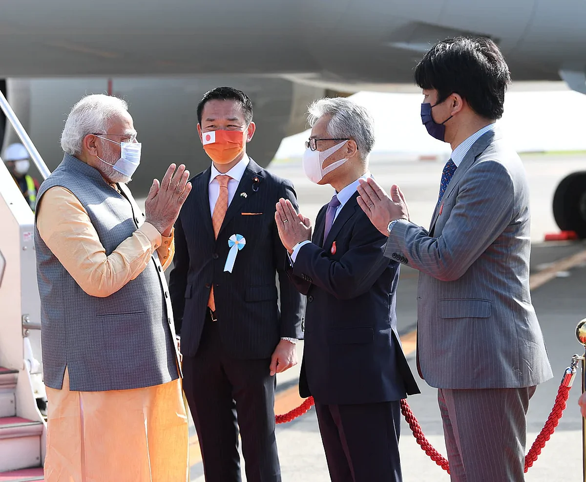 पंतप्रधान नरेंद्र मोदी यांनी जपान दौऱ्यात जपानी उद्योगपतींसोबत घेतली भेट