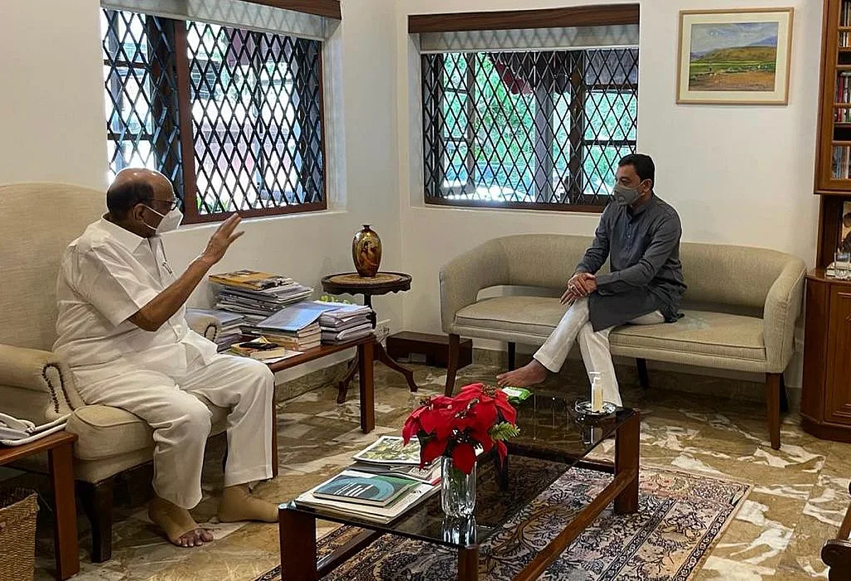 शरद पवार देणार संभाजीराजेंना पाठिंबा राज्यसभेचा मार्ग मोकळा