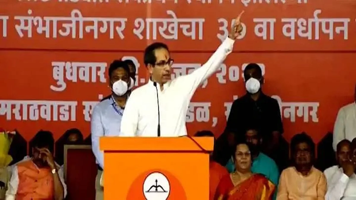 भाजपमुळे देशाची जगभर नाचक्की ; मुख्यमंत्री उद्धव ठाकरे यांचा औरंगाबाद सभेत घणाघात