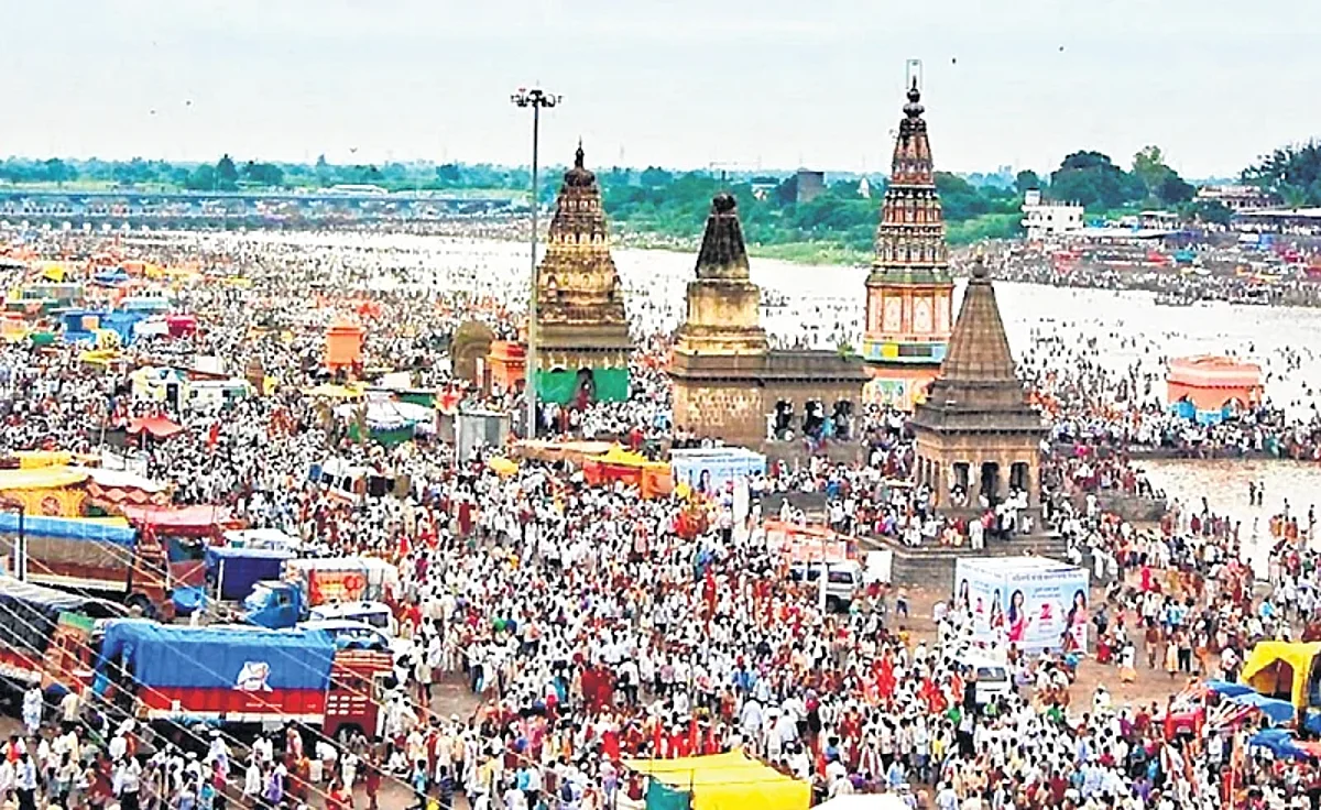 दोन वर्षानंतर पंढरी विठूनामाच्या जयघोषाने दुमदुमली