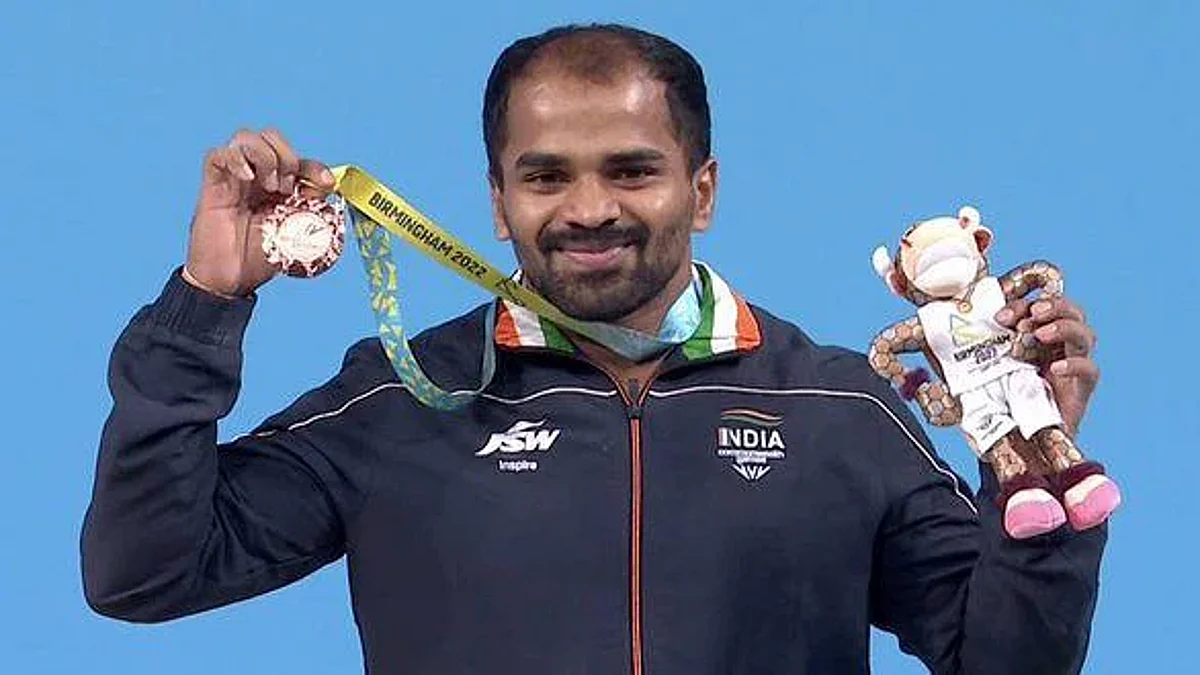 राष्ट्रकुल स्पर्धेत संकेतच्या रौप्यपदकानंतर गुरुराजाने जिंकले कांस्यपदक;भारताच्या पदकसंख्येत वाढ