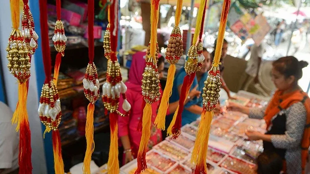 यंदा राख्यांची उलाढाल ६ हजार कोटी रुपयांपर्यंत वाढण्याची शक्यता