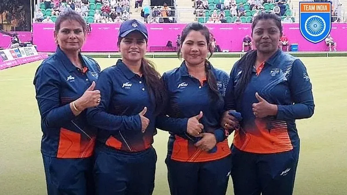 लॉन बॉल स्पर्धेमध्ये भारताचे पदक निश्चित;न्यूझीलंडचा केला पराभव