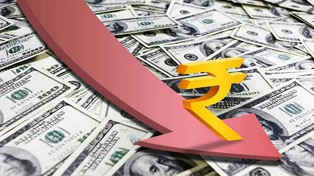 डॉलर मजबूत झाल्यामुळे रुपयाने नवा नीचांक गाठला
