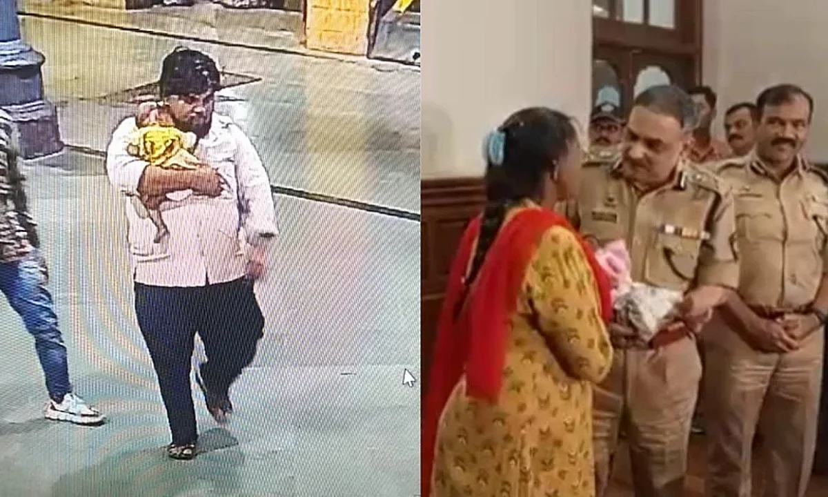 दोन महिन्यांच्या बाळाचे अपहरण करणाऱ्या जोडप्याला अटक