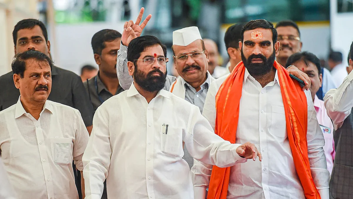शिंदे गटातील नेत्याची मंत्रालयातील पोलीस कर्मचाऱ्याला शिवीगाळ? अडचणी वाढण्याची शक्यता