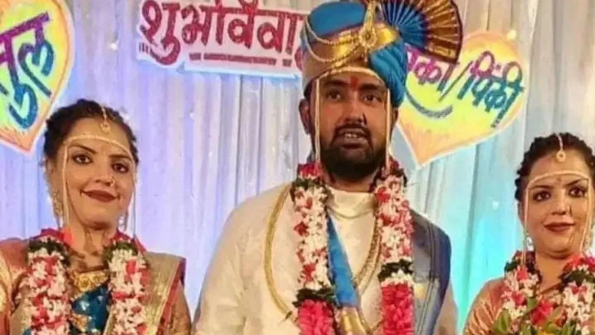 Solapur : जुळ्या बहिणींशी लग्न करणाऱ्या नवरदेवाच्या अडचणी वाढणार? आधी गुन्हा दाखल, आता महिला आयोगही आक्रमक